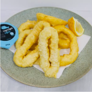 2 Battered Calamari Ring